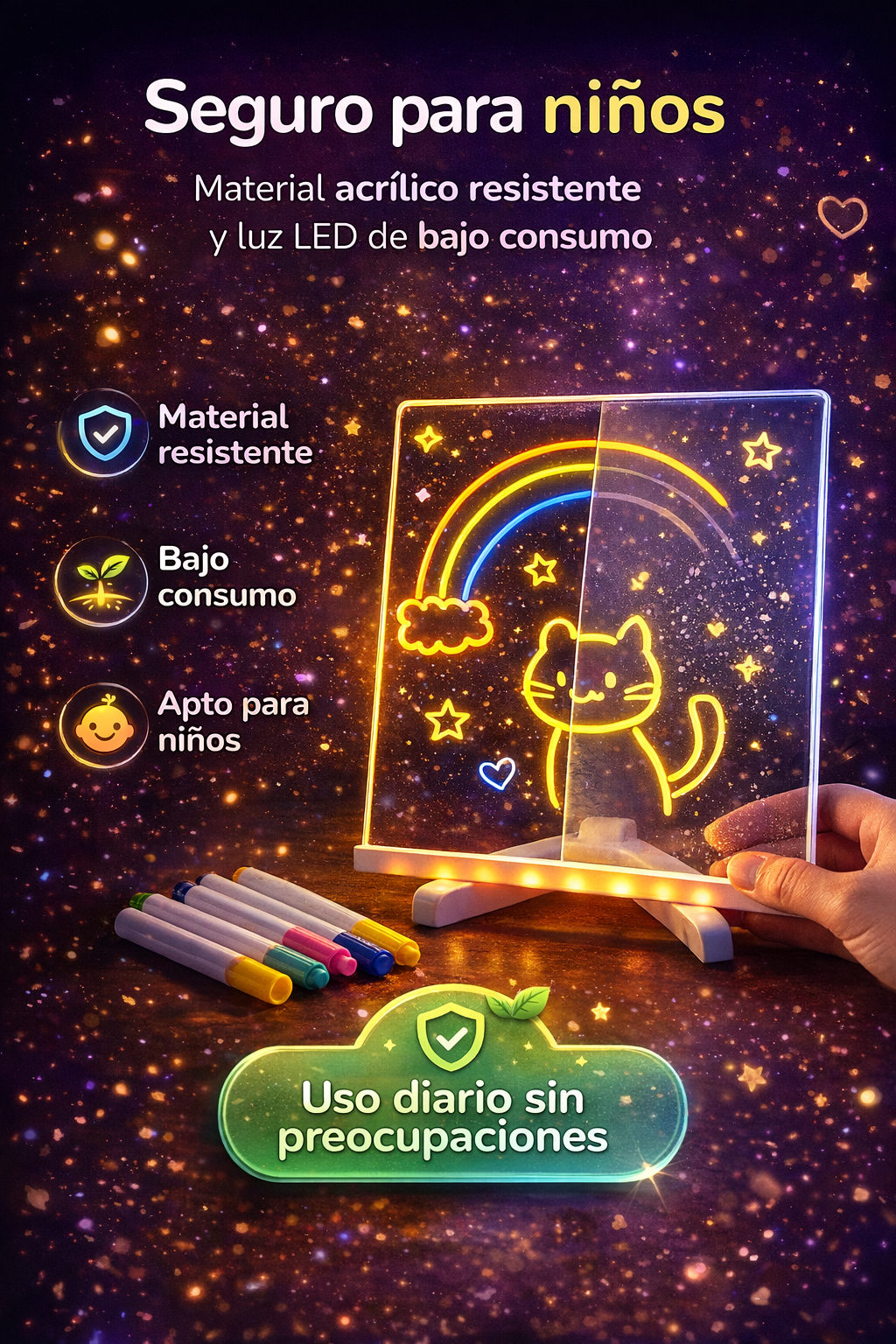 LumiBoard. No es un juguete: es una herramienta educativa real.