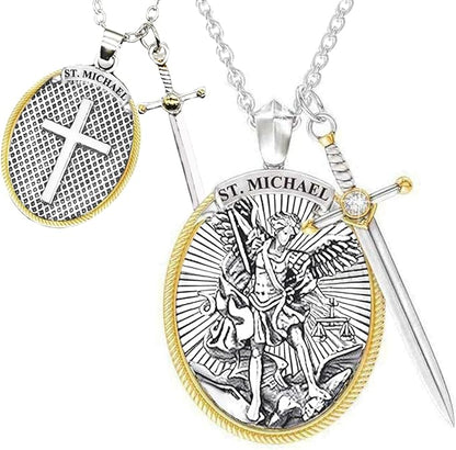 Arcangel Shield ¡Listo para llevar contigo la fuerza de San Miguel!