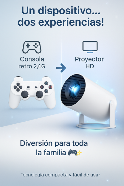 Proyector MaxVision M300 Max ¡Haz de tu casa un cine hoy mismo!