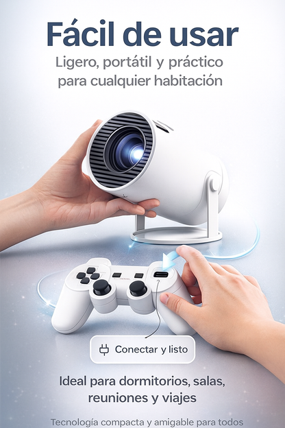 Proyector MaxVision M300 Max ¡Haz de tu casa un cine hoy mismo!