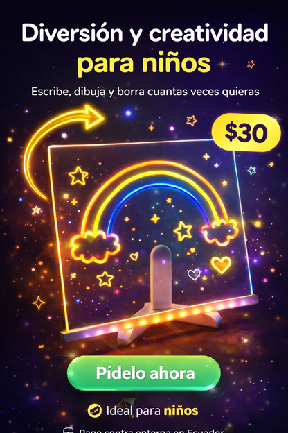 LumiBoard. No es un juguete: es una herramienta educativa real.