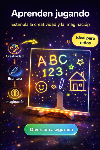 LumiBoard. No es un juguete: es una herramienta educativa real.