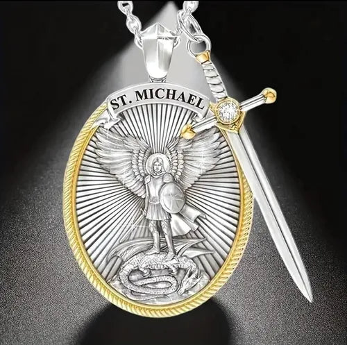 Arcangel Shield ¡Listo para llevar contigo la fuerza de San Miguel!