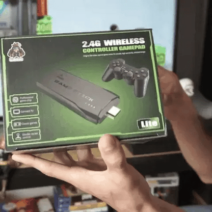 RetroStick 4K. “Diversión ilimitada para ti y tu familia… sin gastar en consolas caras.”