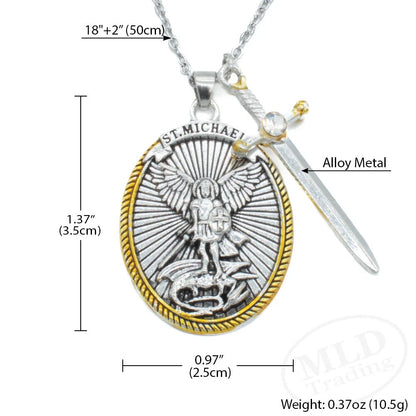 Arcangel Shield ¡Listo para llevar contigo la fuerza de San Miguel!